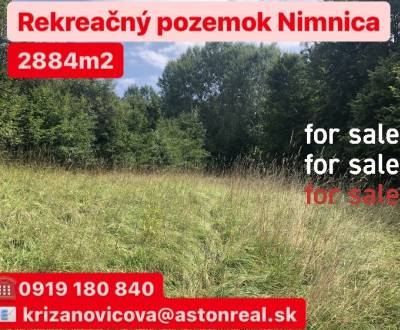 Prodej Pozemky - rekreace, Nimnica, Púchov, Slovensko
