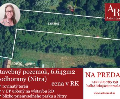 Prodej Pozemky - bydlení, Podhorany, Nitra, Slovensko