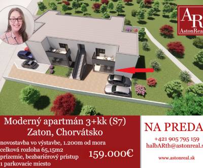 Prodej Rekreační apartmán, Zaton, Nin, Chorvátsko