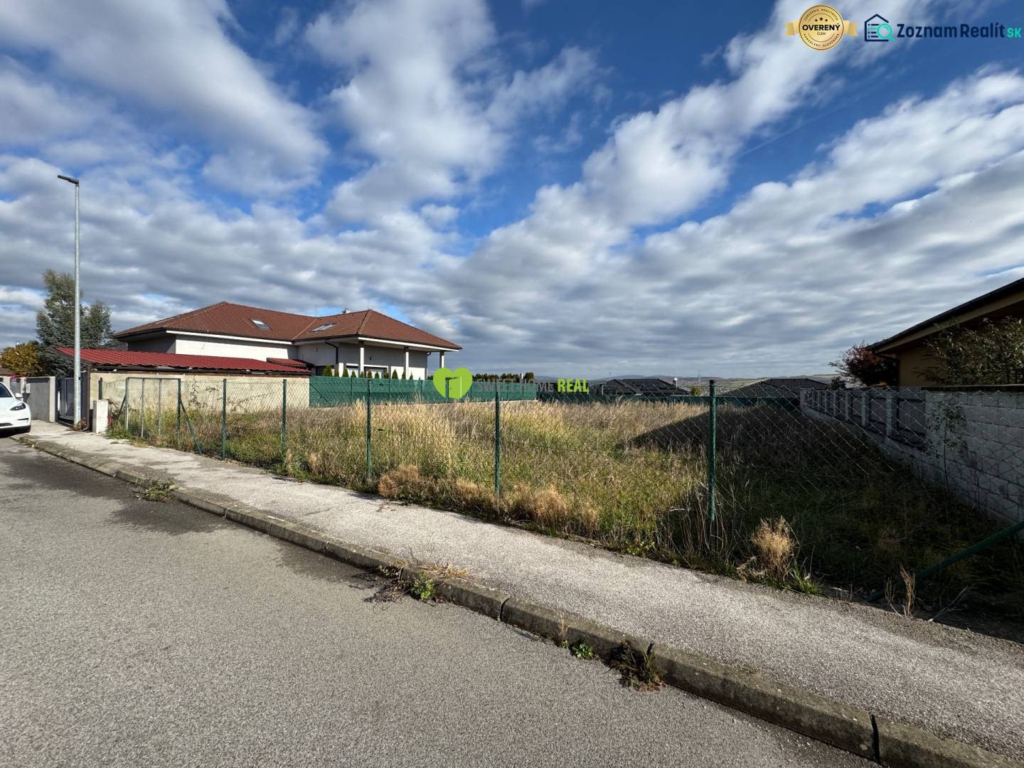 Pozemek na bydlení v Košicích, městské části Krásna na Tokajské ulici.