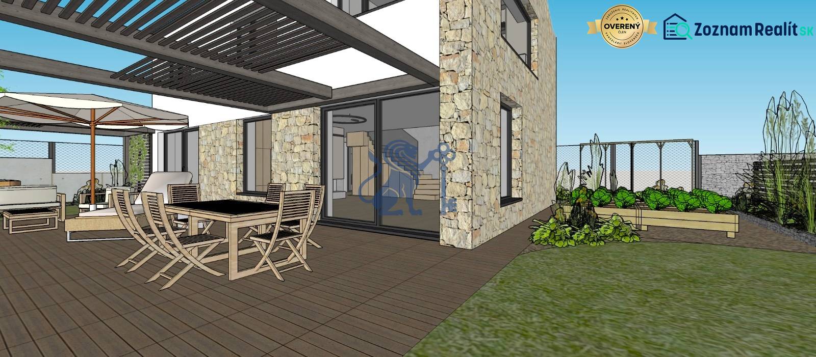 Vizualizácia | terasa