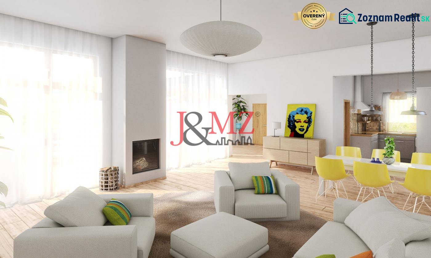 Interiér s podlahou s dřevěným dekorem, pohodlným sezením a dekorem v rodinném domě.