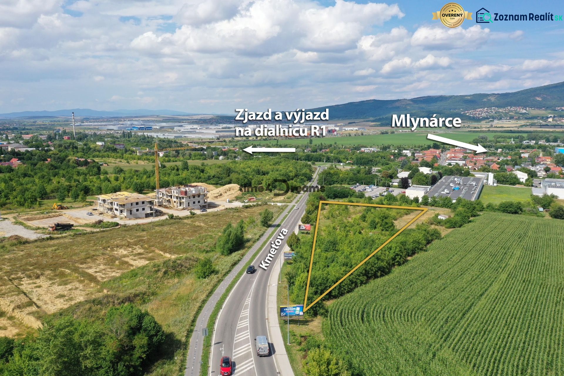 Nitra - Klokočina Pozemky - bydlení prodej reality Nitra
