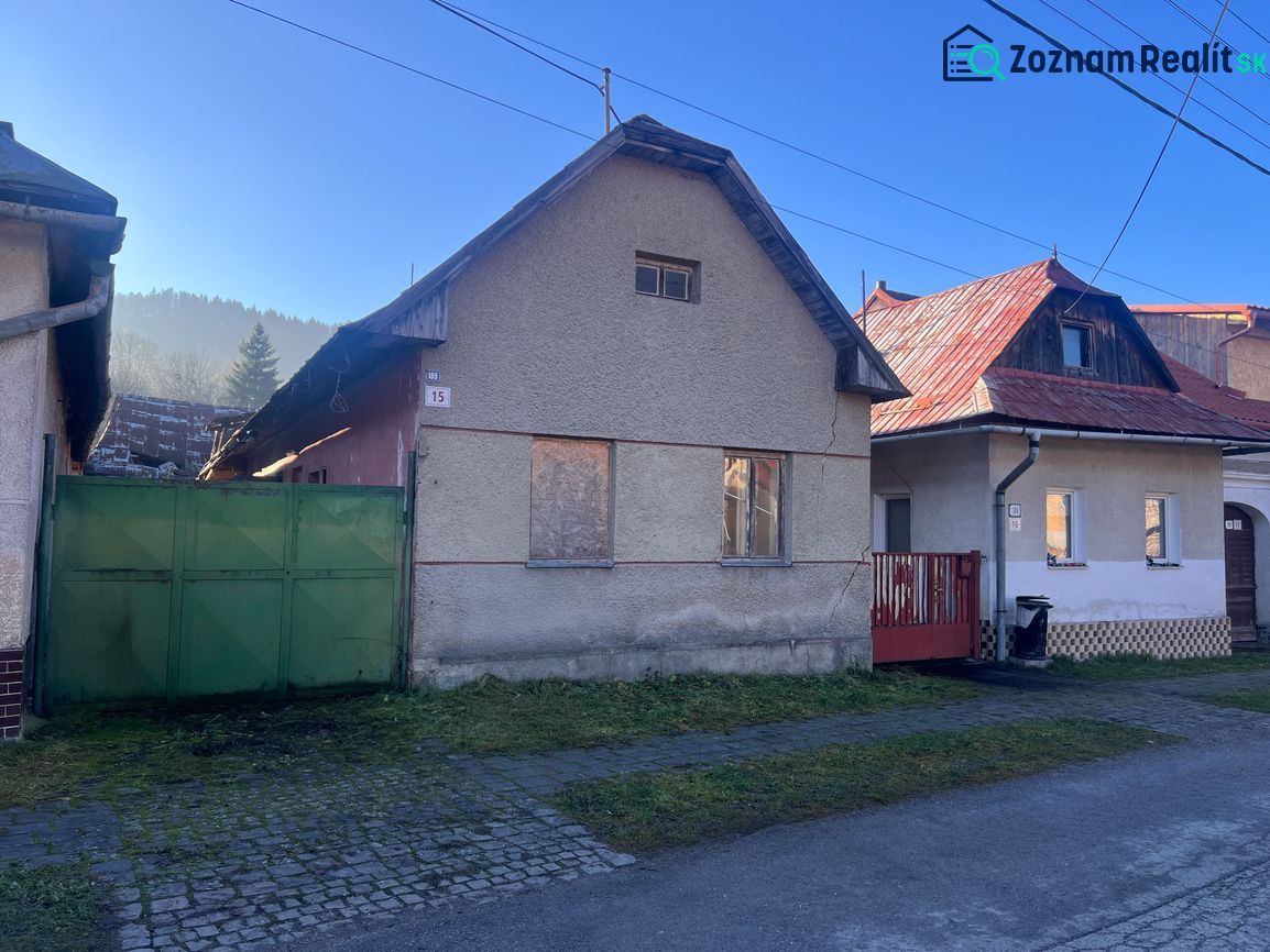 Rodinný dům na Hrnčířské ulici, Ľubietová, okres Banská Bystrica, Banskobystrický kraj.