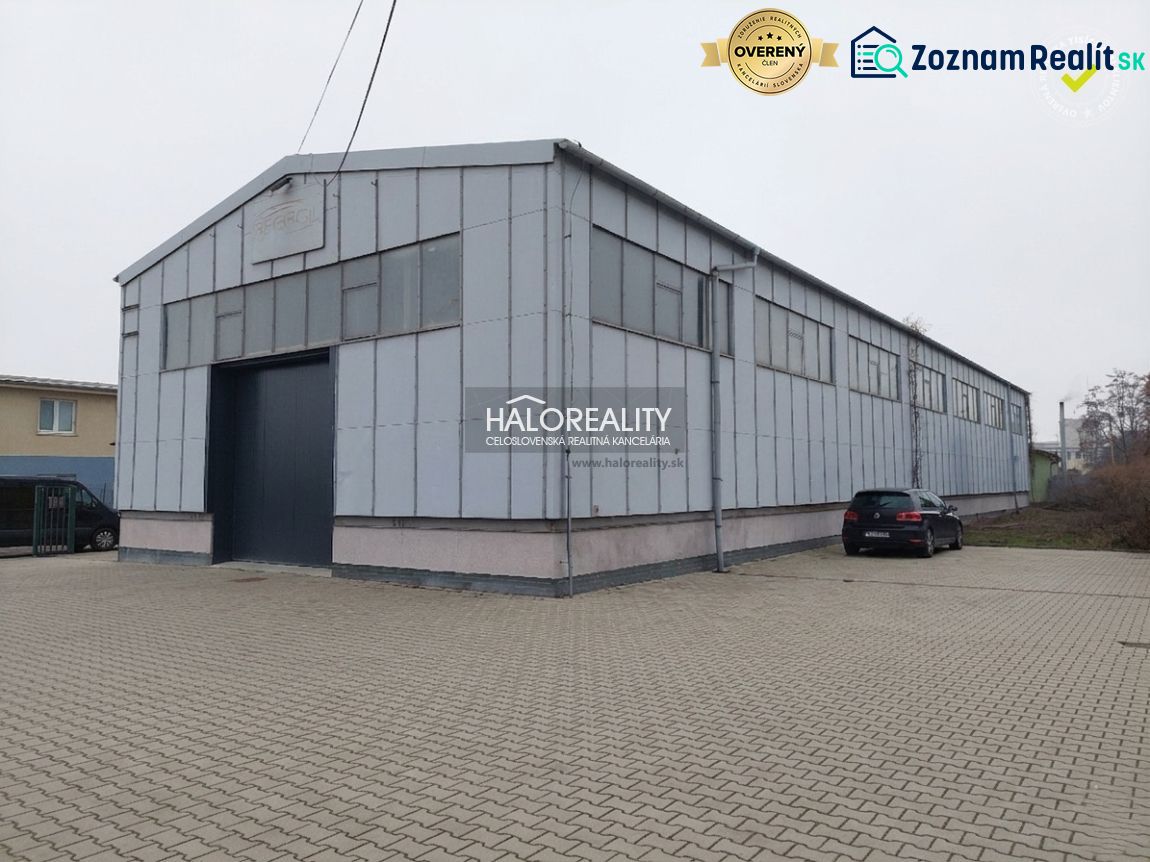 Průmyslová hala s velkým prostorem na parkování v městské části KE - Džungle.