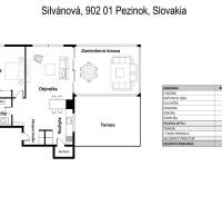 Pôdorys - Silvanova, 902 01 Pezinok.jpg