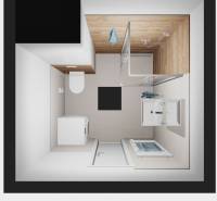 2-izbový byt v novostavbe Hájik vo Zvolene na predaj H5 - kúpelňa