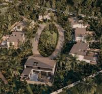 Luxusní rodinné domy uprostřed zeleně a palem v Zanzibar North.