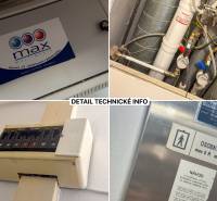 Technické detaily elektroinstalace, měřičů a výtahu v 1-pokojovém bytě.