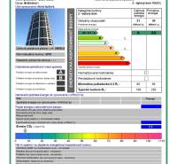 Energetický certifikát pro Sky Park Residence, Továrenská, Bratislava - Staré Mesto, kategorie B.