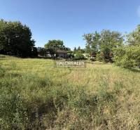 Pozemky - bydlení v Žabokrekách nad Nitrou s travnatým porostem a stromy v pozadí.