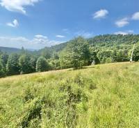 Krajina u lesa s výhledem na pohoří v Oščadnici, lokalita Dedovka, pozemky - bydlení.
