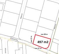 Pozemky na bydlení na Vodárenské ulici v Ľuboticích, velikost 497 m².