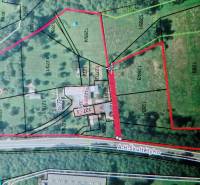 Mapa pozemků na ulici A.H. Škultétyho, znázorňuje území vhodná pro bydlení.