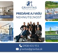 Realitní kancelář Gravitas nabízí služby prodeje nemovitostí s důrazem na marketing.