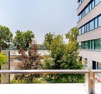 Pohled z terasy kanceláří na Žižkově ulici v Bratislavě - Staré Město.