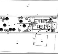 Architektonický plán pro dům na Borovicové ulici v Lozornu na Pozemky - bydlení.