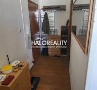 Vstupní chodba v 1-pokojovém bytě s podlahou s dřevěným dekorem, zrcadlem a úložnými prostory.