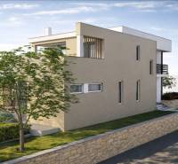 Dvoupatrová budova s bazénem na pozemcích k bydlení v Ljubači, ulice Ljubač.