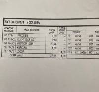 Půdorys 1-pokojového bytu v SO 203A s lodžií a kuchyňským koutem.