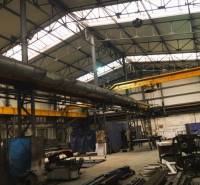 Výrobní prostory se zařízením a ocelovými konstrukcemi ve Spišské Nové Vsi.