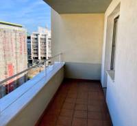 Balkon 1-pokojového bytu na Krížnej ulici v Bratislavě - Staré Město.