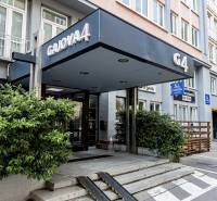 Exteriér budovy s kancelářemi na ulici Gajova v Bratislavě - Staré Město.