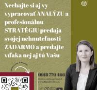 Nabízíme analýzu a strategii prodeje nemovitosti zdarma, obsahuje také kontaktní údaje.