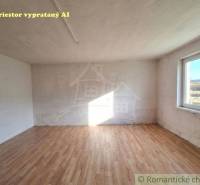 Pokoj s podlahou s dřevěným dekorem v rodinném domě.