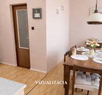 Jídelní kout v rodinném domě s dřevěným dekorem podlahy a rustikálními doplňky.