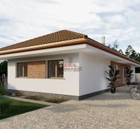 Rodinný dům v obci Veselé s upravenou zahradou a kolem na ulici Veselé.