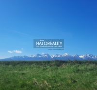 Pozemky na bydlení v Gánovcích s panoramatickým výhledem na Tatry.