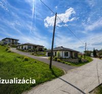 Vizualizace pozemků pro bydlení ve Finticích, zasazená do zeleného prostředí.