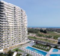 Budova s bazénem a sportovišti v Canet d'En Berenguer, ideální pro rekreační apartmán.