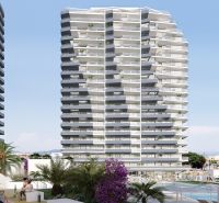 Canet d'En Berenguer nabízí rekreační apartmán v panoramatické budově s bazénem a zelení.