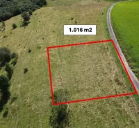Pozemek o rozloze 1.016 m², Zvláštní nemovitosti, Stará Ľubovňa, vedle cesty, zelená louka.