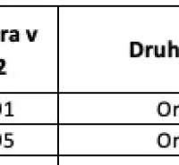 Tabulka zobrazuje údaje o orné půdě s podílem 24/48 v Medzanech.
