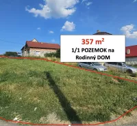 Travnatý pozemek v Raslavicích s označením pro stavební účel - bydlení.