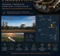 Investiční příležitost v Betliari: Pozemky - komerční s potenciálem prvního slovenského kaviáru.