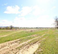 Pozemky - bydlení ve Vranově nad Topľou se zemitou cestou a stromy na horizontu.