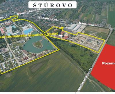 Prodej Pozemky - komerční, Štúrovo, Nové Zámky, Slovensko