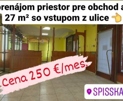 Pronájem Prostory pro obchod, Hviezdoslavova, Spišská Nová Ves, Sloven