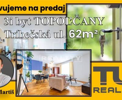 Prodej Byt 3+1, Topoľčany, Slovensko