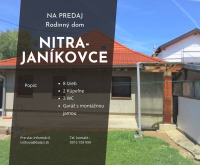 Prodej Rodinný dům, Rodinný dům, Nitra, Slovensko
