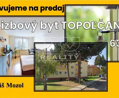 Prodej Byt 2+1, Topoľčany, Slovensko