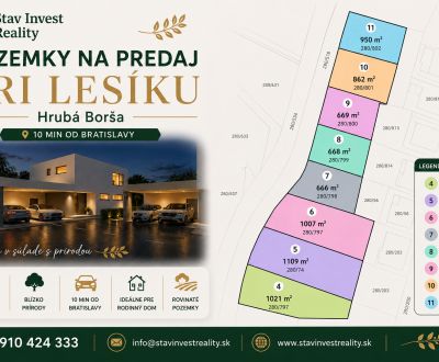 Prodej Pozemky - bydlení, Pozemky - bydlení, Šalviová, Senec, Slovensk