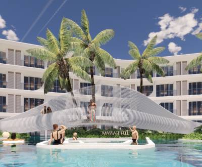 Novostavba Prodej Výstavba bytů, Výstavba bytů, Surat Thani, Thajsko, 