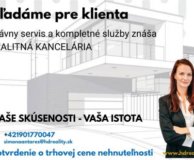 Hledáme Rodinný dům, Rodinný dům, Pezinok, Slovensko