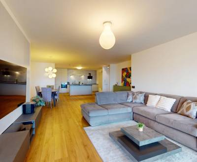 BA/Koliba- Prodej velkometrážního moderního bytu s terasou a parkingem