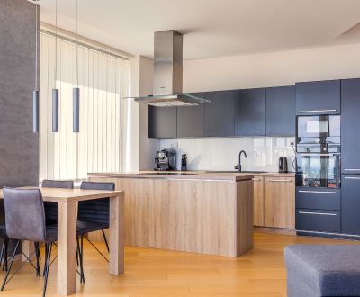 Prostorný 3+kk s výhledem na Dunaj v Panorama City, Bratislava